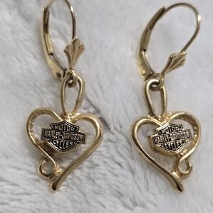 Harley Davidson earrings